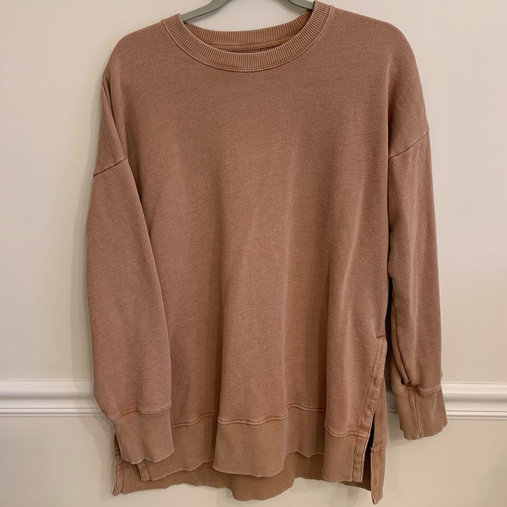 Aerie oversized crew neck